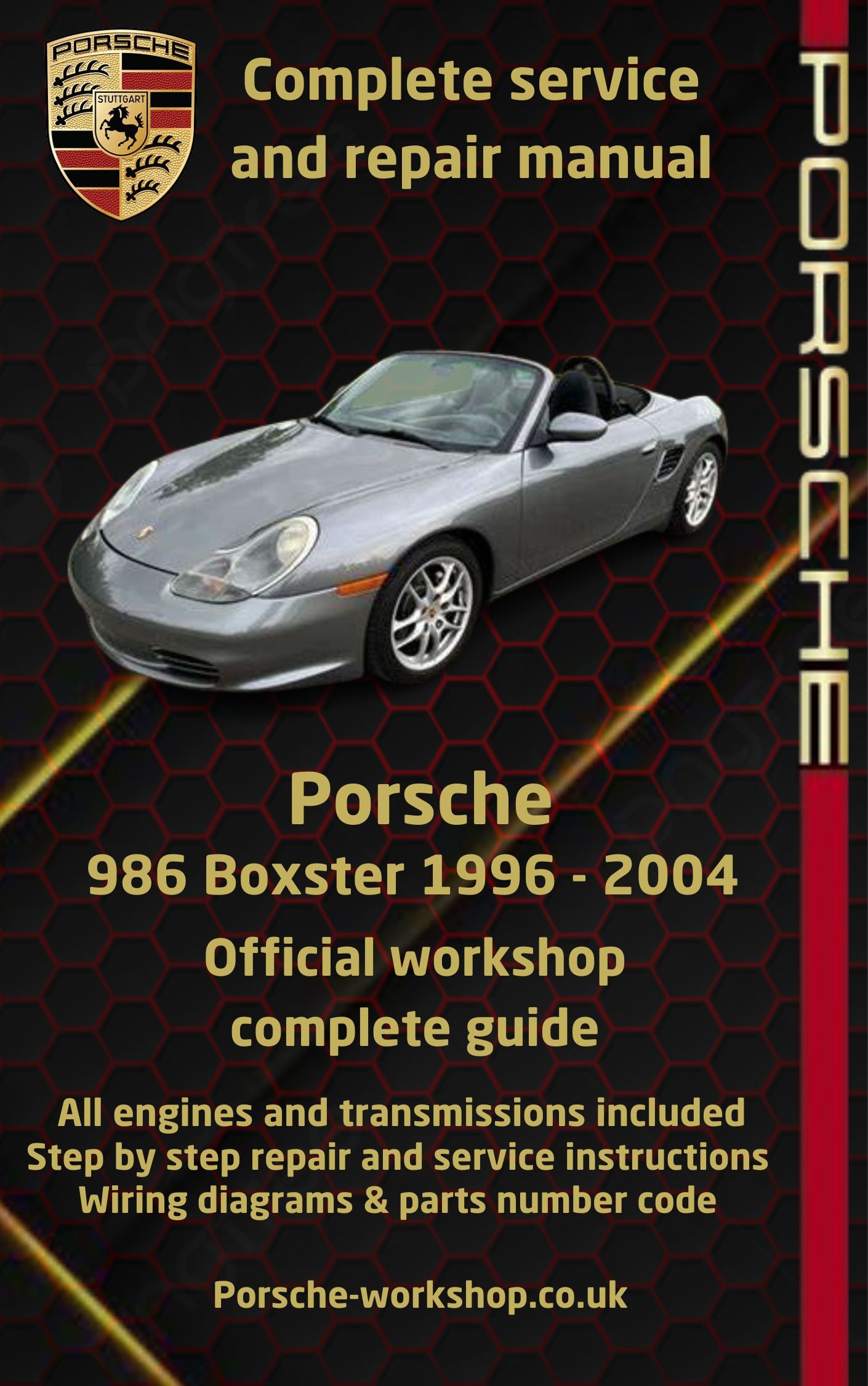 Porsche 986 Boxster 1996 2004 Service and Repair Manual Porsche